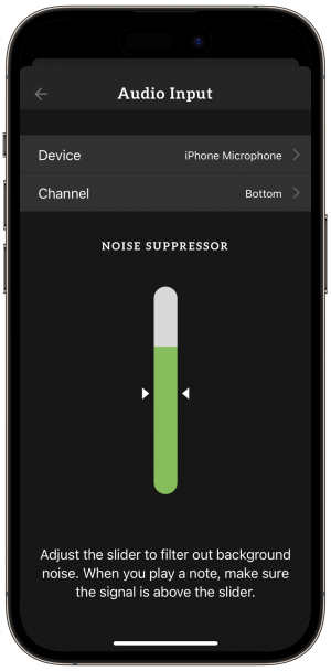 Filter background noise, practice anywhere